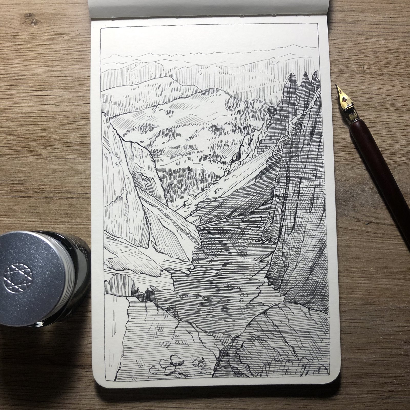 Mountain range in South Tyrol.